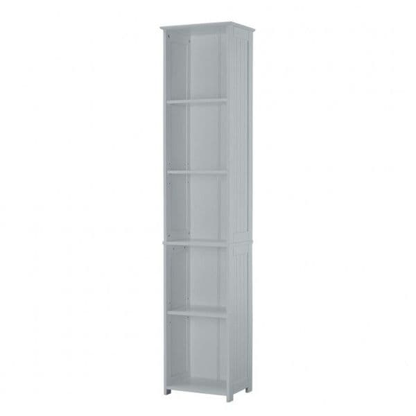 Nantes Grey Tall Bathroom Storage Unit 19LD358