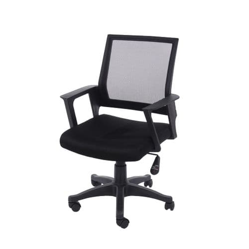 Nero Black Mesh Office Chair LFCH25-BK CP