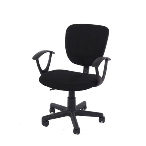 Nero Black Study Chair LFCH26-BK CP