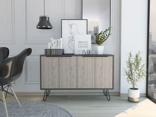 Nevi 4 Door Sideboard in Oak NE917 CP