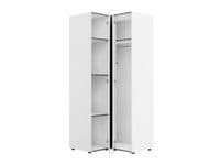 Nevis White 3 Piece Large Corner Wardrobe Modular Set