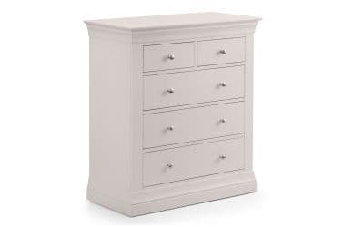 Oldenburg Light Grey Lacquered 3+ 2 Drawer Chest 24JB281