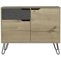 Olive Sideboard 2 Door 1 Drawer in Pine MN915 CP