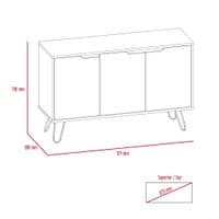 Olive Sideboard 3 Doors in Pine  MN916 CP