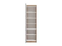 Oliver Grey And Oak Effect Tall 60cm 3 Door Kitchen Larder Unit Pantry Cupboard - 11012281
