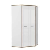 Arosa Double White Gloss Wardrobe Set|German Wardrobes - FurnitureFactor UK