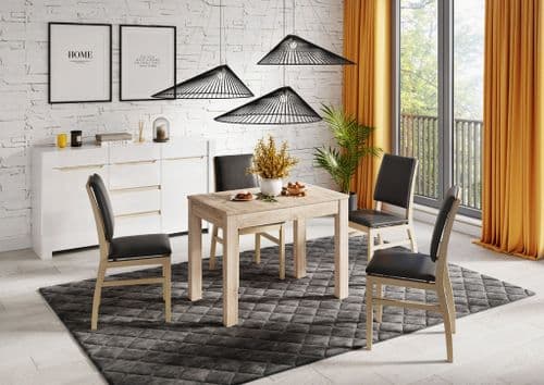 Orion Sonoma Oak Effect Extending Table SZOR2-OAK