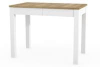 Orion White and Oak Effect Extendable Extending Dining Table - SZY-ORION03