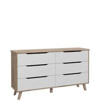 Cellini Tall White Chest Of Drawer Storage Chest S3 – Furniture Factor