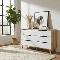 Cellini Tall White Chest Of Drawer Storage Chest S3 – Furniture Factor