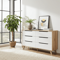 Cellini Tall White Chest Of Drawer Storage Chest S3 – Furniture Factor