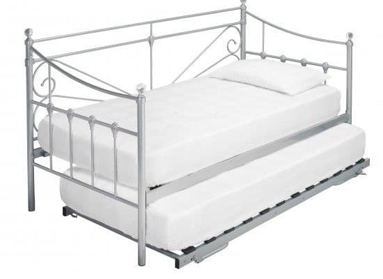Oullins Silver Finish Day Bed 17LD244