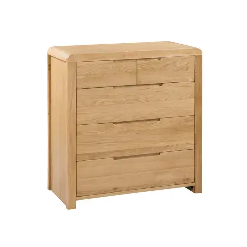 Potsdam Light Brown 3 + 2 Drawer Chest 24JB350