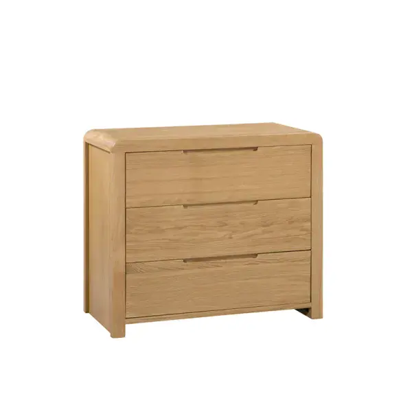 Potsdam Light Brown 3 Drawer Chest 24JB349