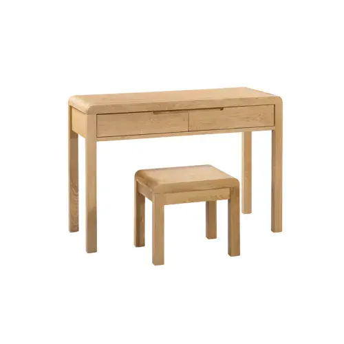 Potsdam Light Brown Dressing Table With Stool 24JB353