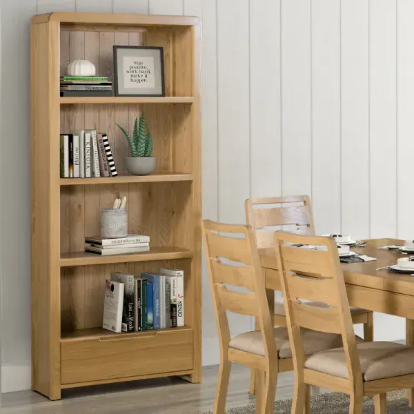 Potsdam Light Brown Tall Bookcase 24JB360