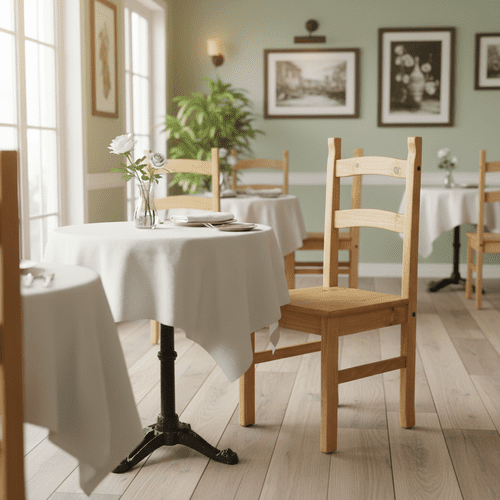 Puebla Solid Waxed Pine Chair CR105 (Pair)