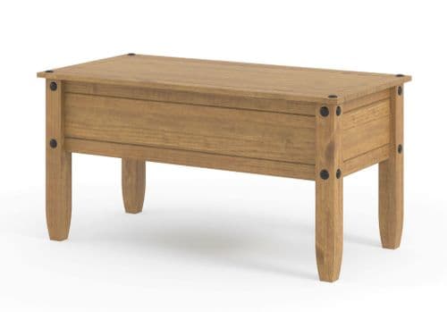 Puebla Waxed Pine Coffee Table CR902