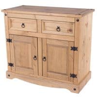 Puebla Waxed Pine Small Sideboard CR915