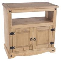 Puebla Waxed Pine TV Unit CR909