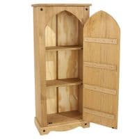 Puebla Waxed Pine Vestry Cupboard CR905