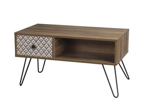 Rabat Traditional Oak Effect Coffee Table 22LD382