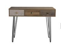 Rabat Traditional Oak Effect Study Computer Desk 22LD381