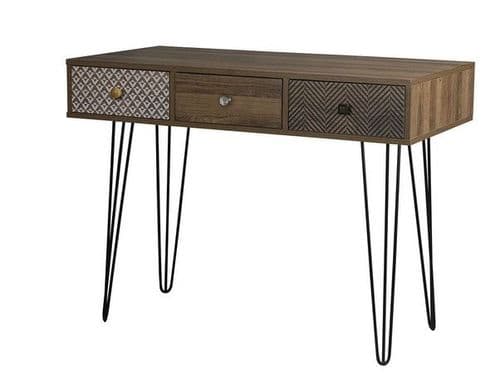 Rabat Traditional Oak Effect Study Computer Desk 22LD381