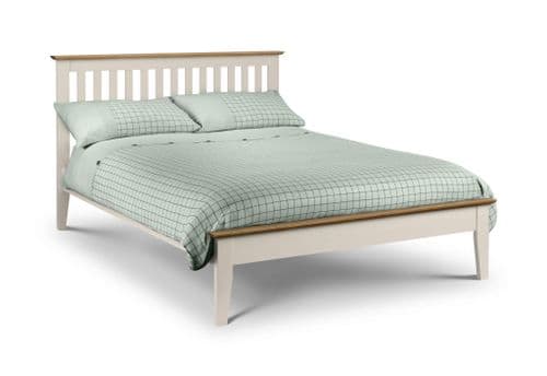 Ravenna Two Tone Shaker Style Double Bed JB469