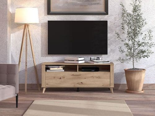 Redon Artisan Oak Effect Small Compact TV Cabinet 11013504 S/O