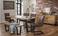 Reims Oak Effect Dining Table 24JB156