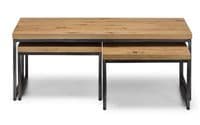 Reims Oak Effect Nesting Coffee Tables 24JB159