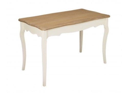 Rennes Soft White And Cream Dining Table 17LD375
