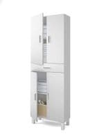 Rimini Tall Bathroom Cabinet Cupboard - Online Outlet