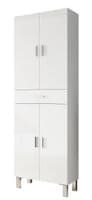 Rimini Tall Bathroom Cabinet Cupboard - Online Outlet