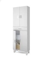 Rimini Tall Bathroom Cabinet Cupboard - Online Outlet