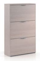Roble Oak Effect Shoe Cabinet 18 pairs LC7877R