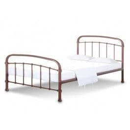 Rocamadour Copper Effect Double Bed 19LD272