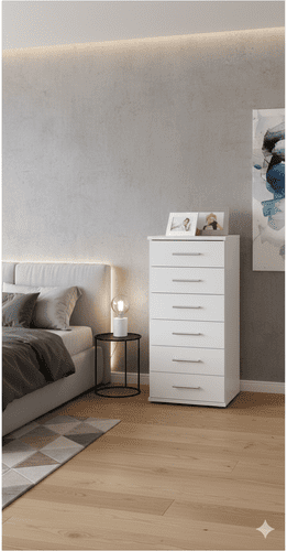 Roma Narrow Chest of Drawers (603318)