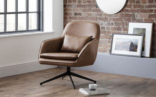 Salamanca Brown Swivel Chair 24JB152