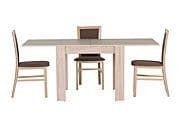 Saturn Sonoma Oak Effect Extending Dining Table SZSA40