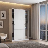Sliding wardrobes UK | white high gloss wardrobe | wardrobe
