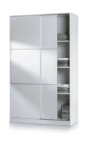 Sliding wardrobes UK | white high gloss wardrobe | wardrobe
