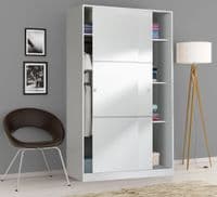 Sliding wardrobes UK | white high gloss wardrobe | wardrobe

