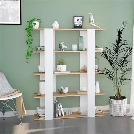Seattle Nordic Oak & Artic White Bookcase 012260W - S/O