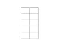 Selby Light Oak Effect 2 Door Low  Display Cabinet SZDJ03