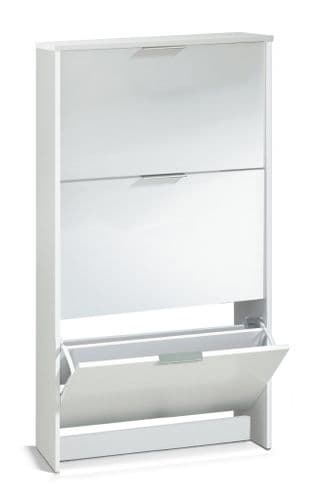 Soles Large Shoe Cabinet White- 2894