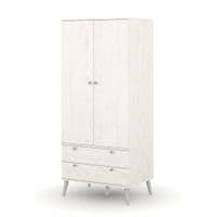 Staggy Curve 2 Door, 2 Drawer Wardrobe AGC382 CP
