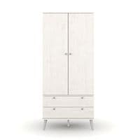 Staggy Curve 2 Door, 2 Drawer Wardrobe AGC382 CP