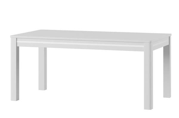 Sunny White High Gloss Extending Dining Table